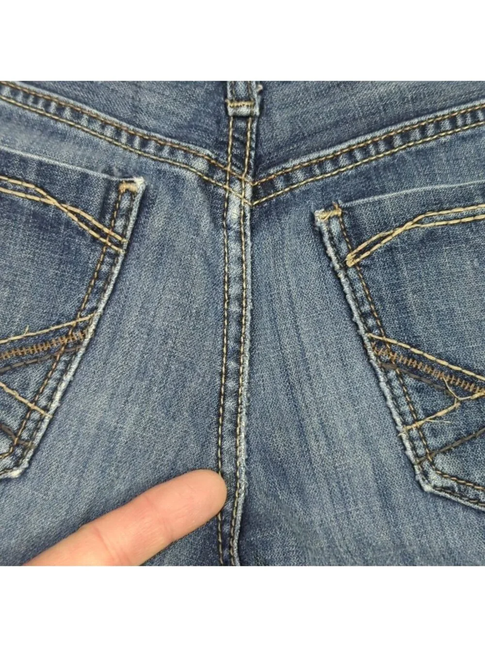 Cinch Jeans Men's 28x32 Fits 27x30 Blue Ian Boot Cut Western Denim Cowboy